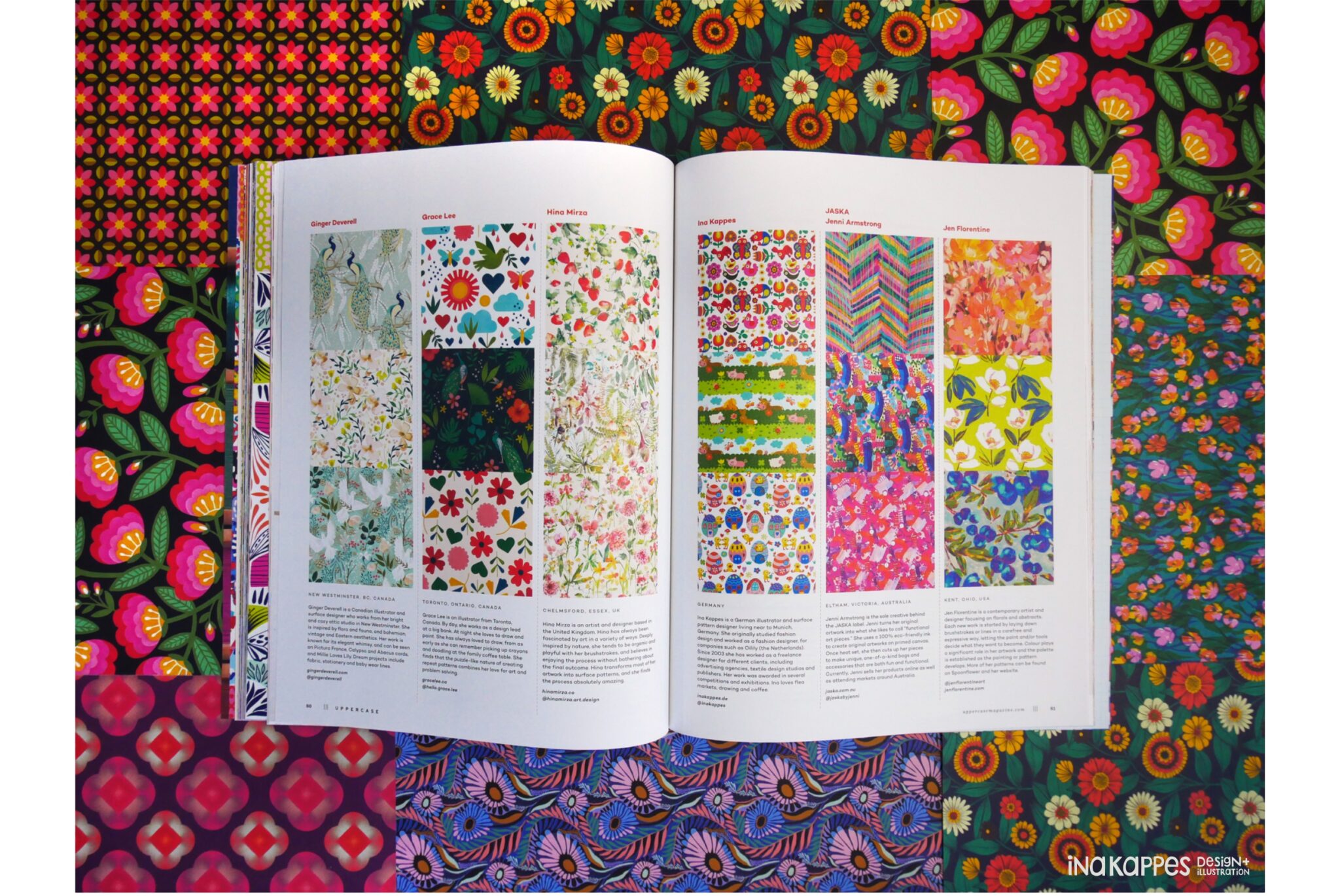 Uppercase Magazine – surface pattern design guide – ina Kappes